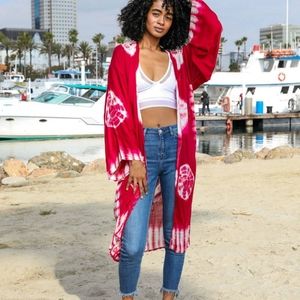 Khemistry Kimono - Brave Berry by Afro Boho Vibes